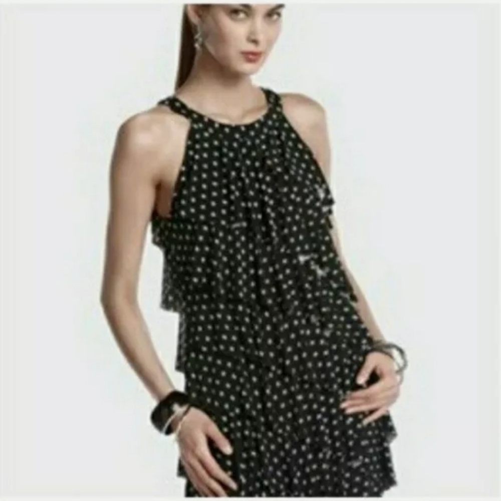 WHBM Tiered Ruffle Dress - Picture 3 of 12